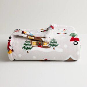 NEW 2025 DISNEY MICKEY MOUSE CHRISTMAS HOLIDAY THROW BLANKET THE BIG ONE NWT